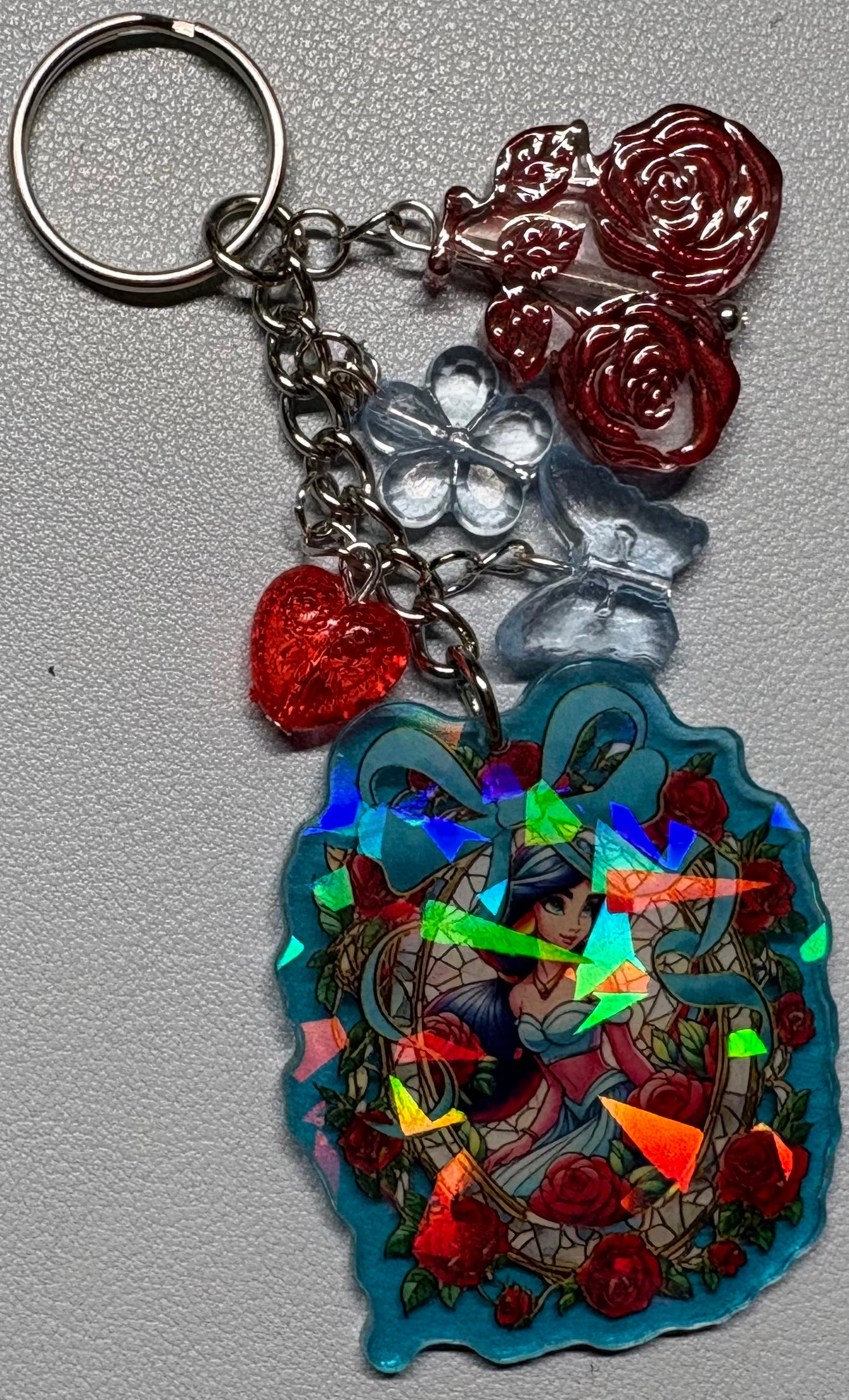 Jasmine Junk Keychain