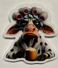 Tired Cow Magnet