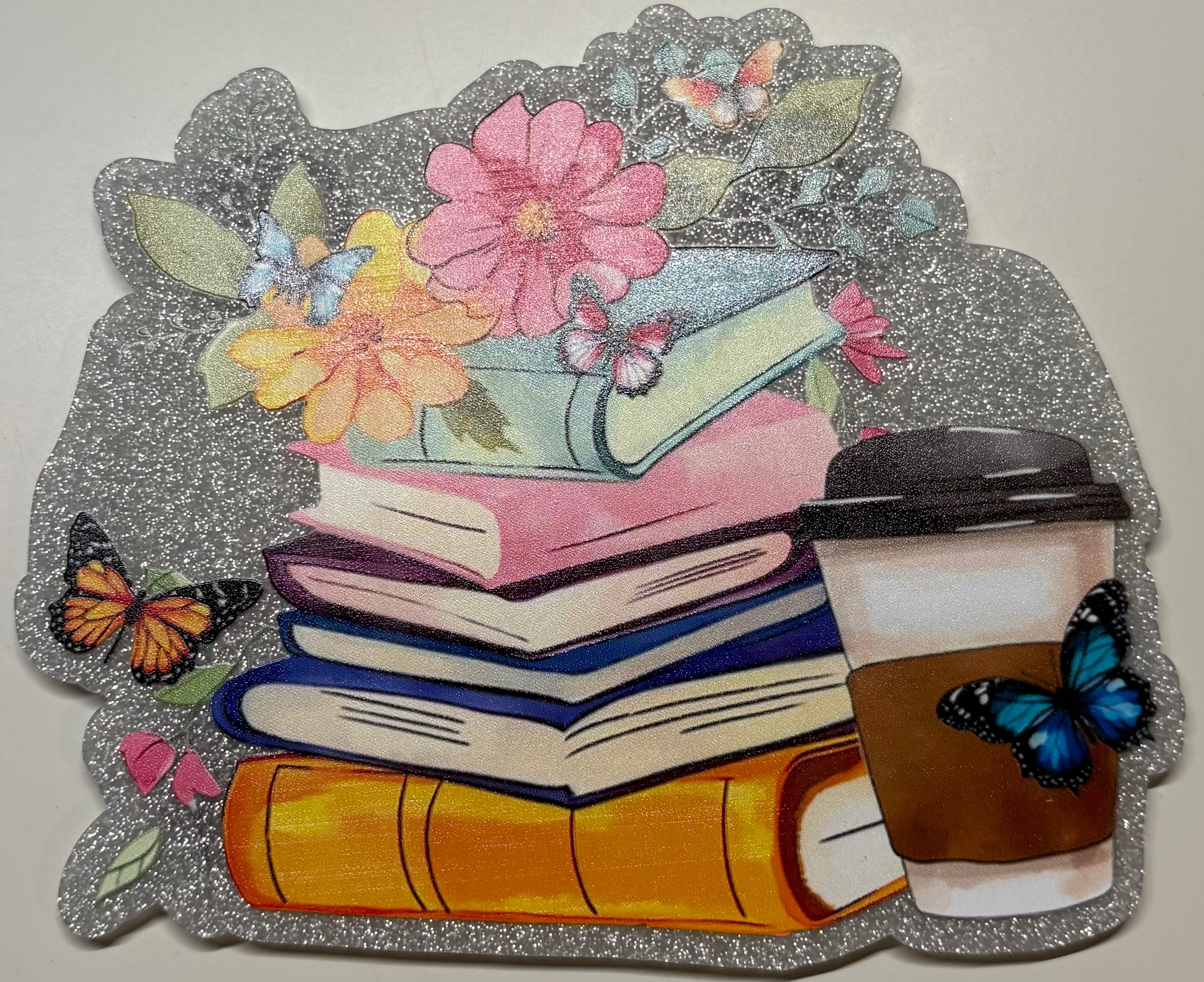 Coffee & Books Jumbo Magnet
