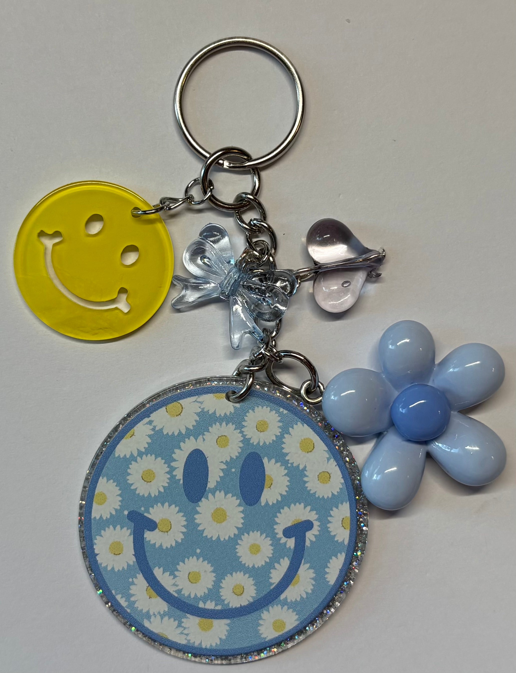 Smiley Face Keychain