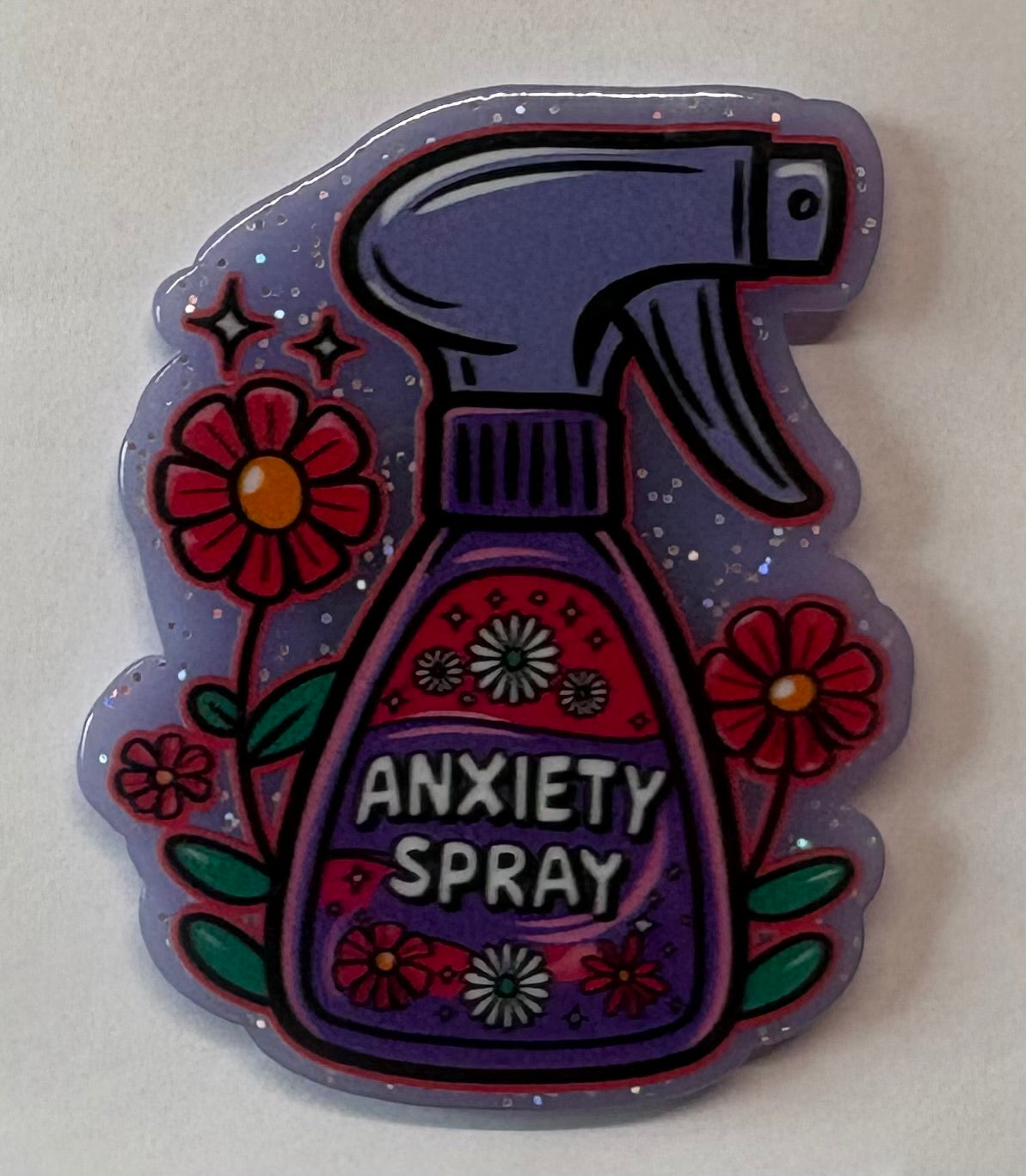 Anxiety Spray Magnet