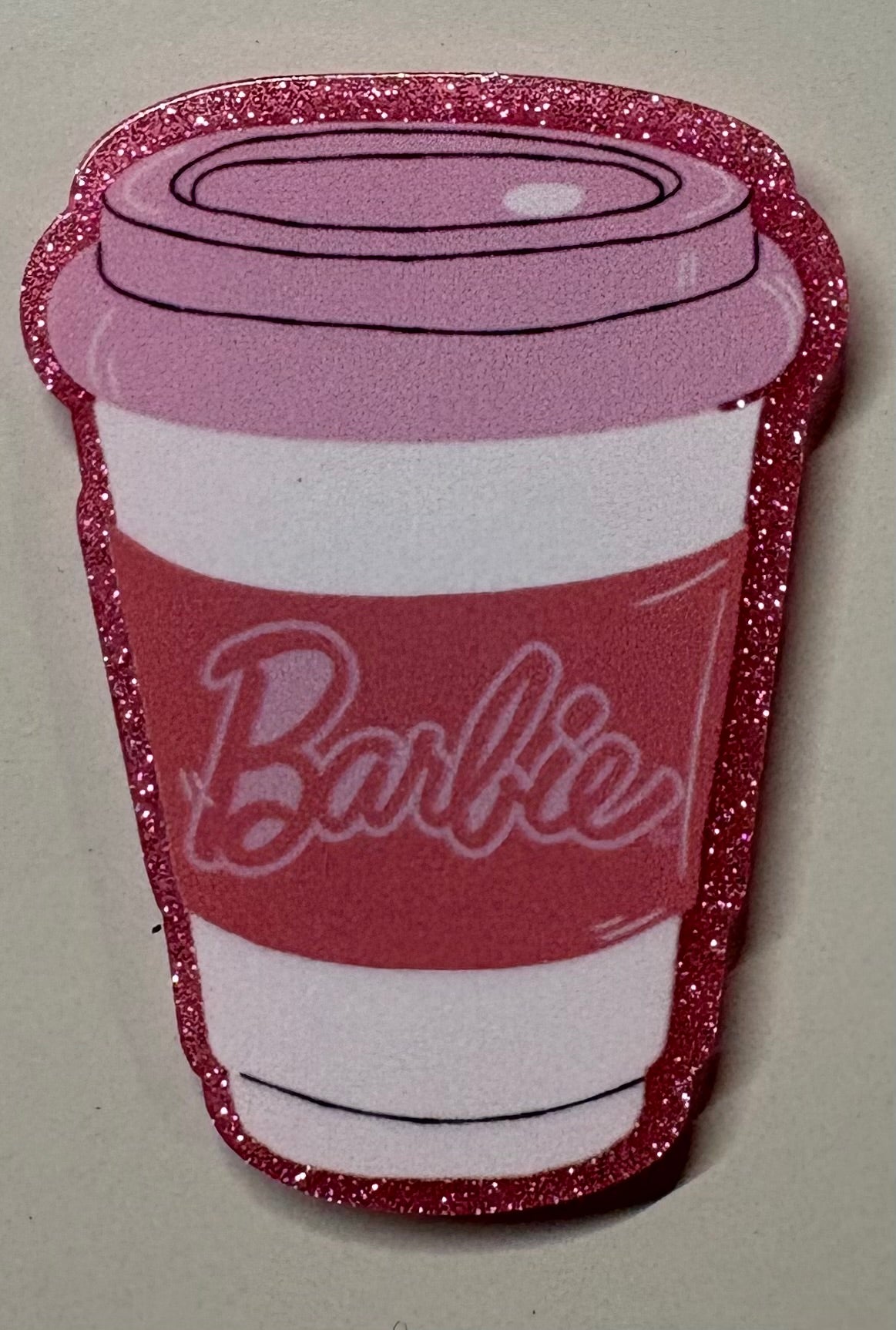 Barbie Coffee Cup Magnet
