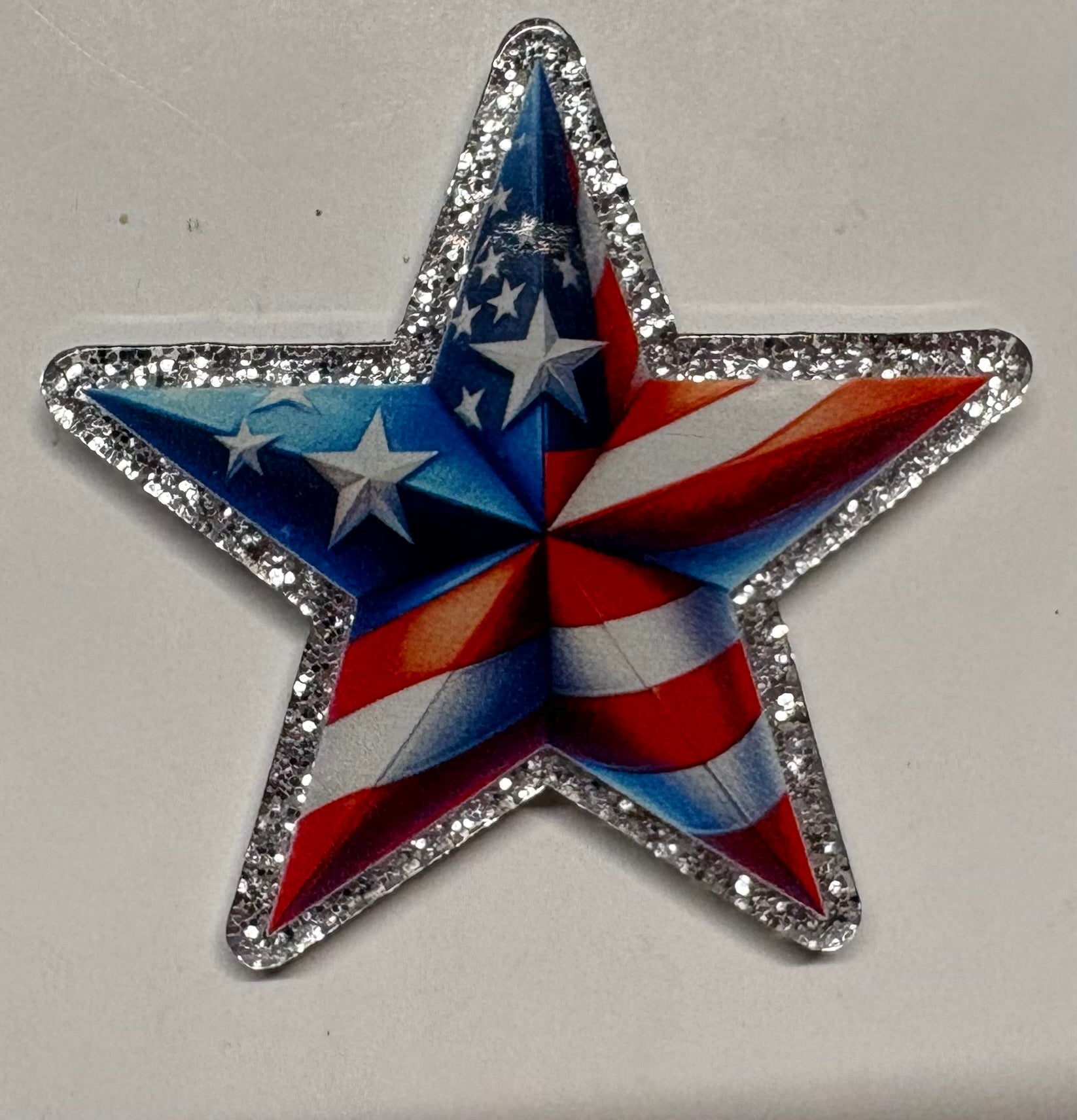 American Flag Star Magnet