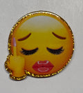 F Smiley Face Magnet
