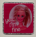Yes Barbie Magnet