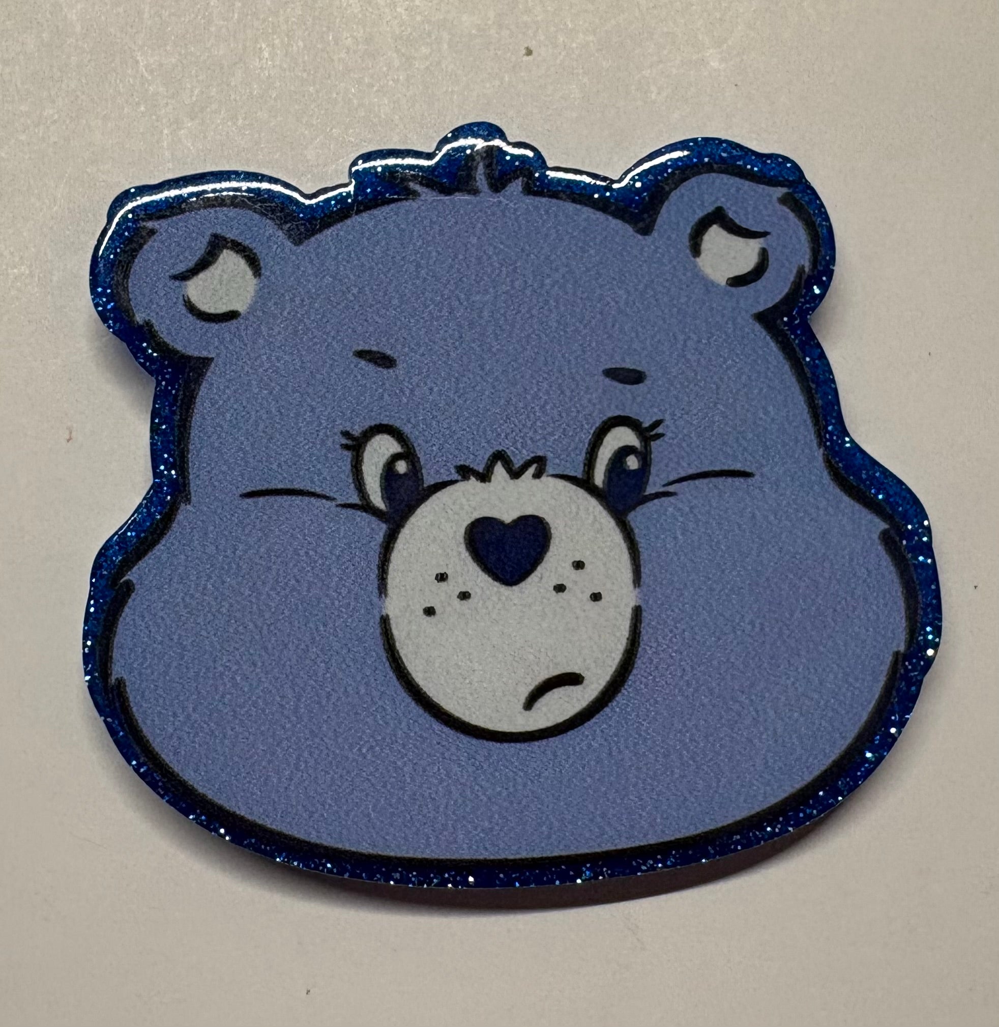 Blue Carebear Magnet