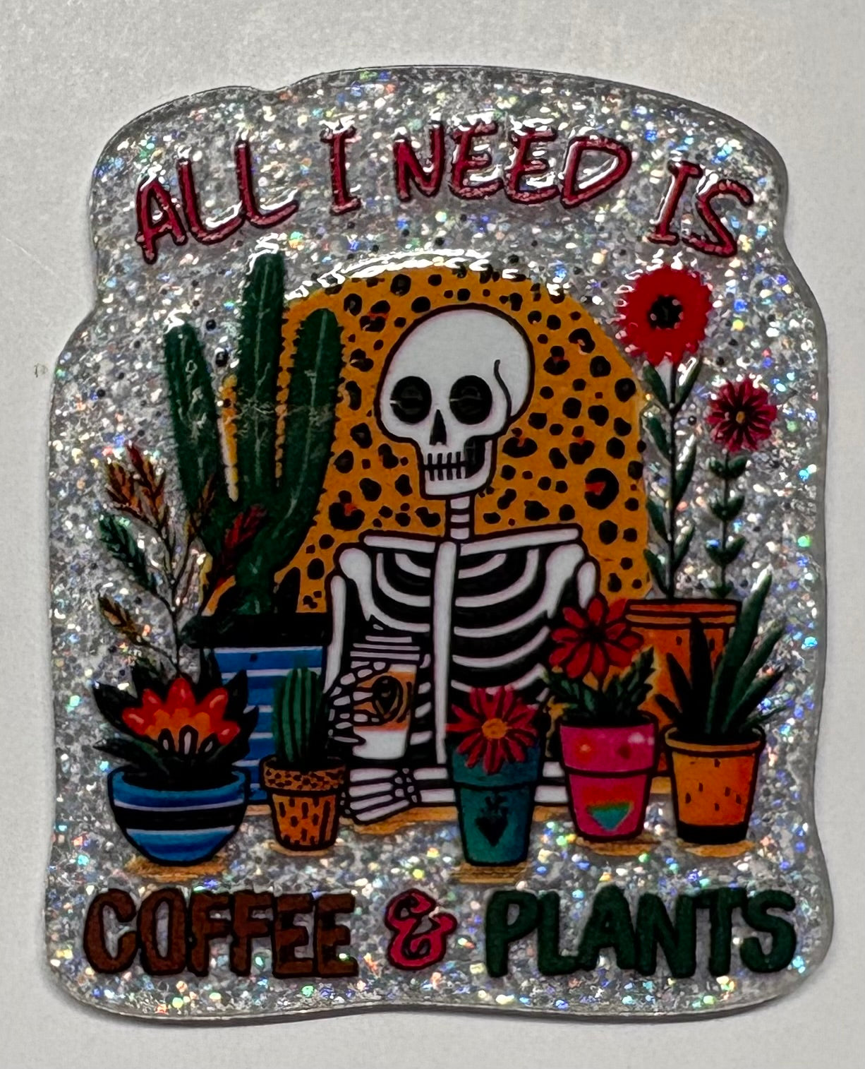 Coffee & Plants Magnet