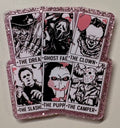 Tarot Card Horror Guys Magnet