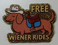 Free Wiener Rides Medium Magnet