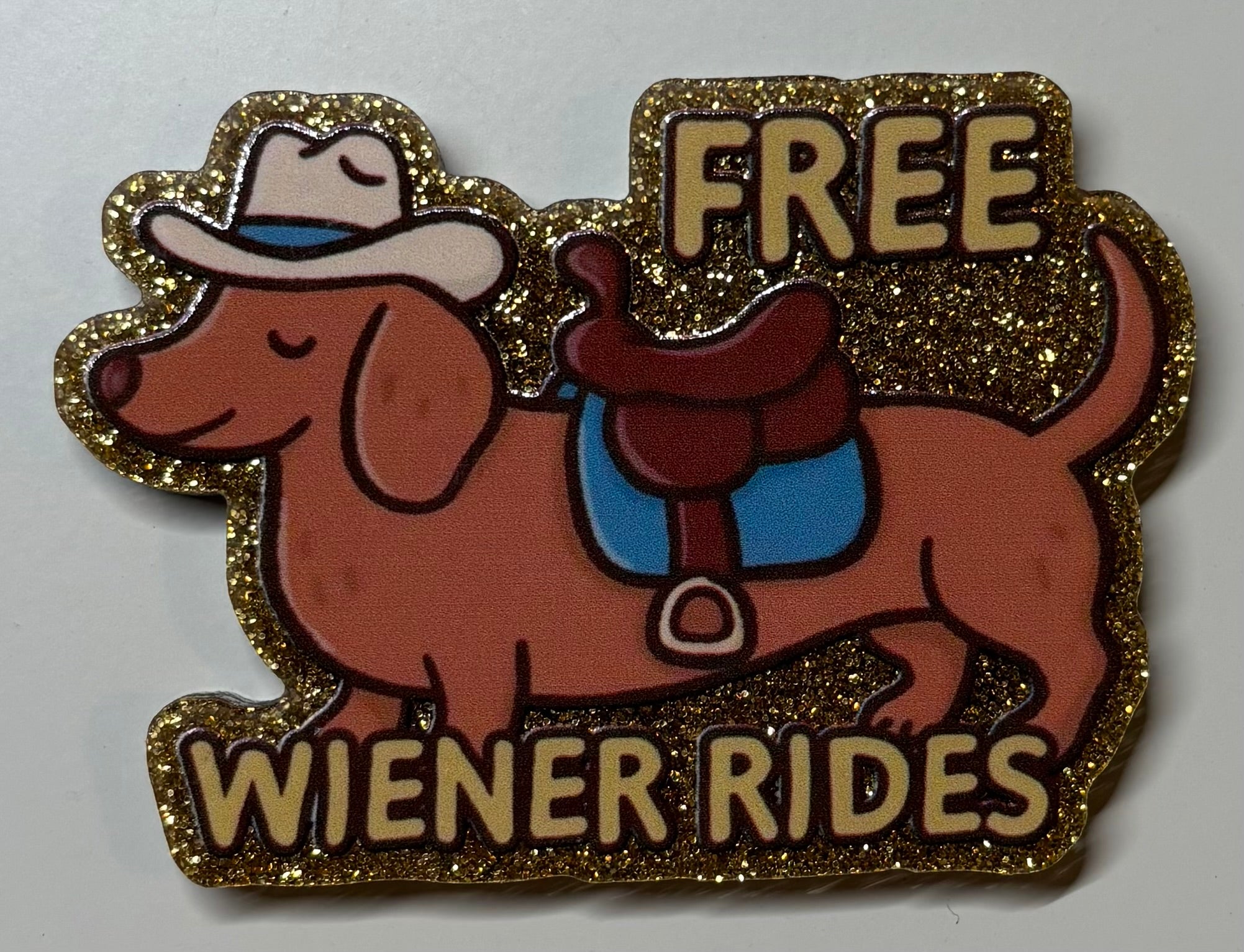 Free Wiener Rides Medium Magnet