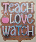 Teach Love Watch Jumbo Magnet