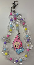 Total Cutie: Pastel Twinkle Twinkle Beaded Bag Charm 🌟