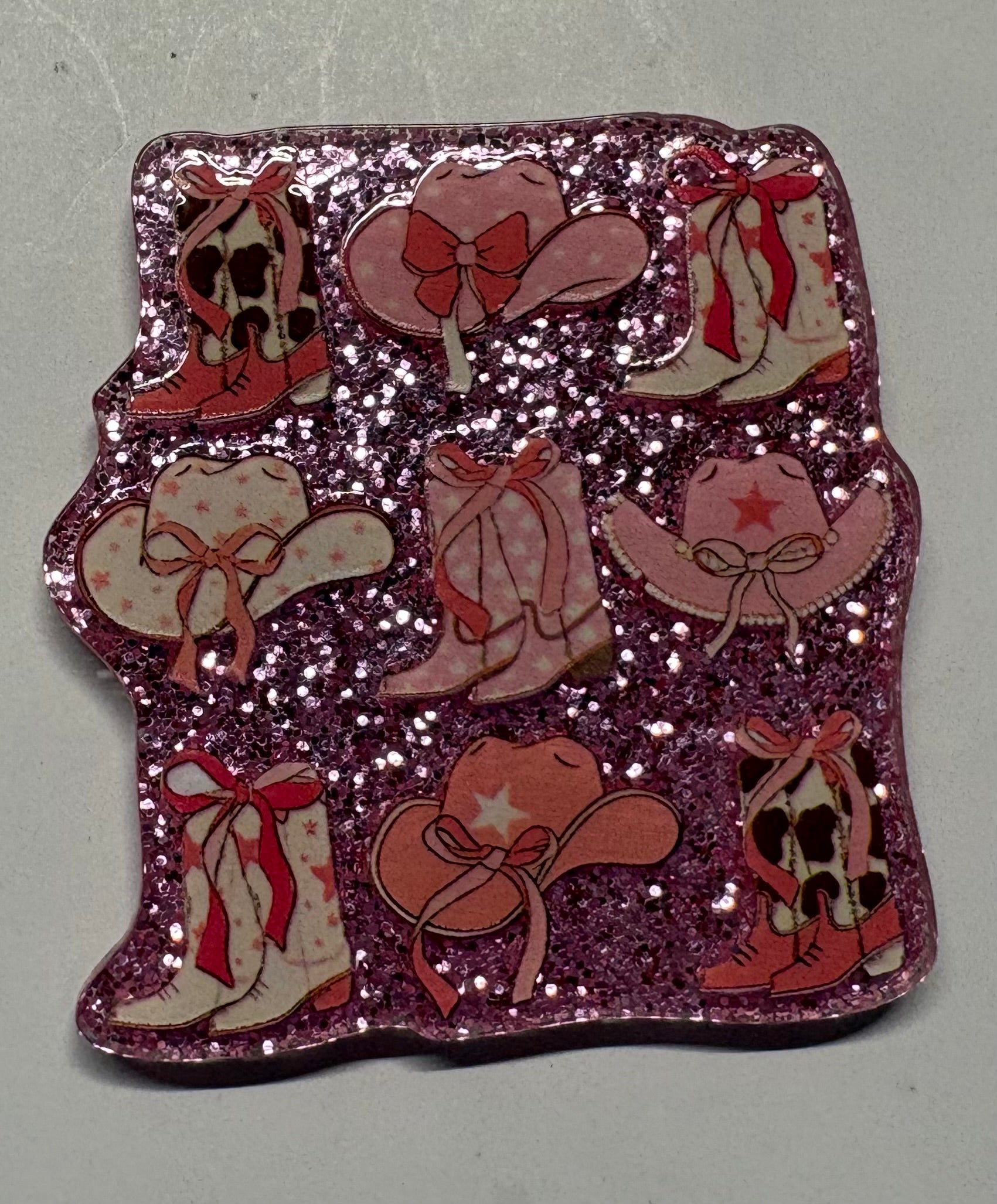 Pink Cowgirl Magnet