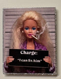 Arrested Barbie Magnet