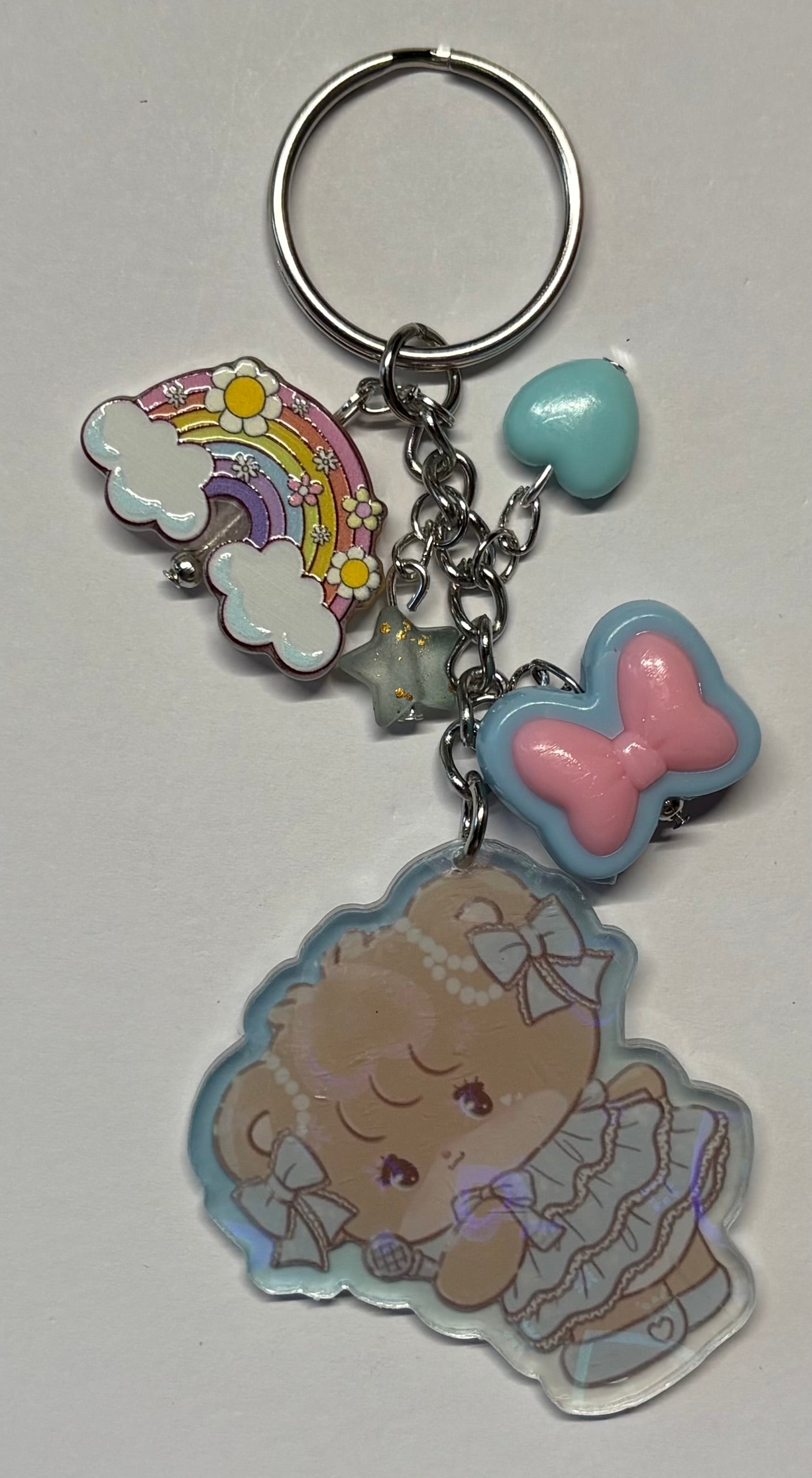 Bear Holographic Keychain