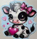 Sweetheart Baby Cow Jumbo Magnet