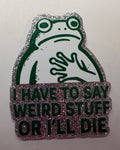 Frog Medium Magnet