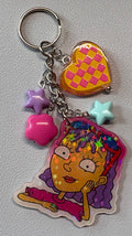 Holographic Reggie Keychain