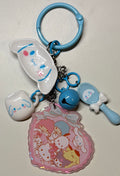 Pastel Character Squad Maximalist Junk Keychain 🩵