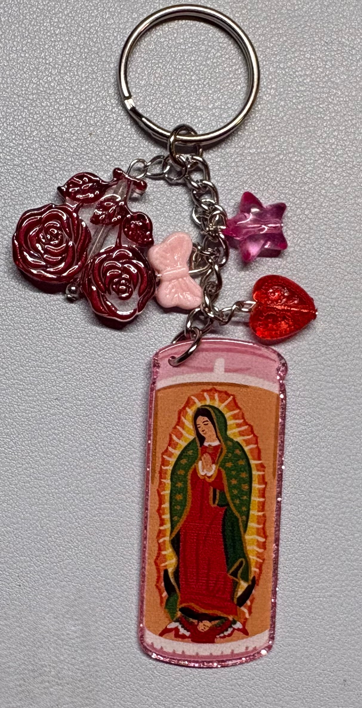 Virgin Mary Keychain