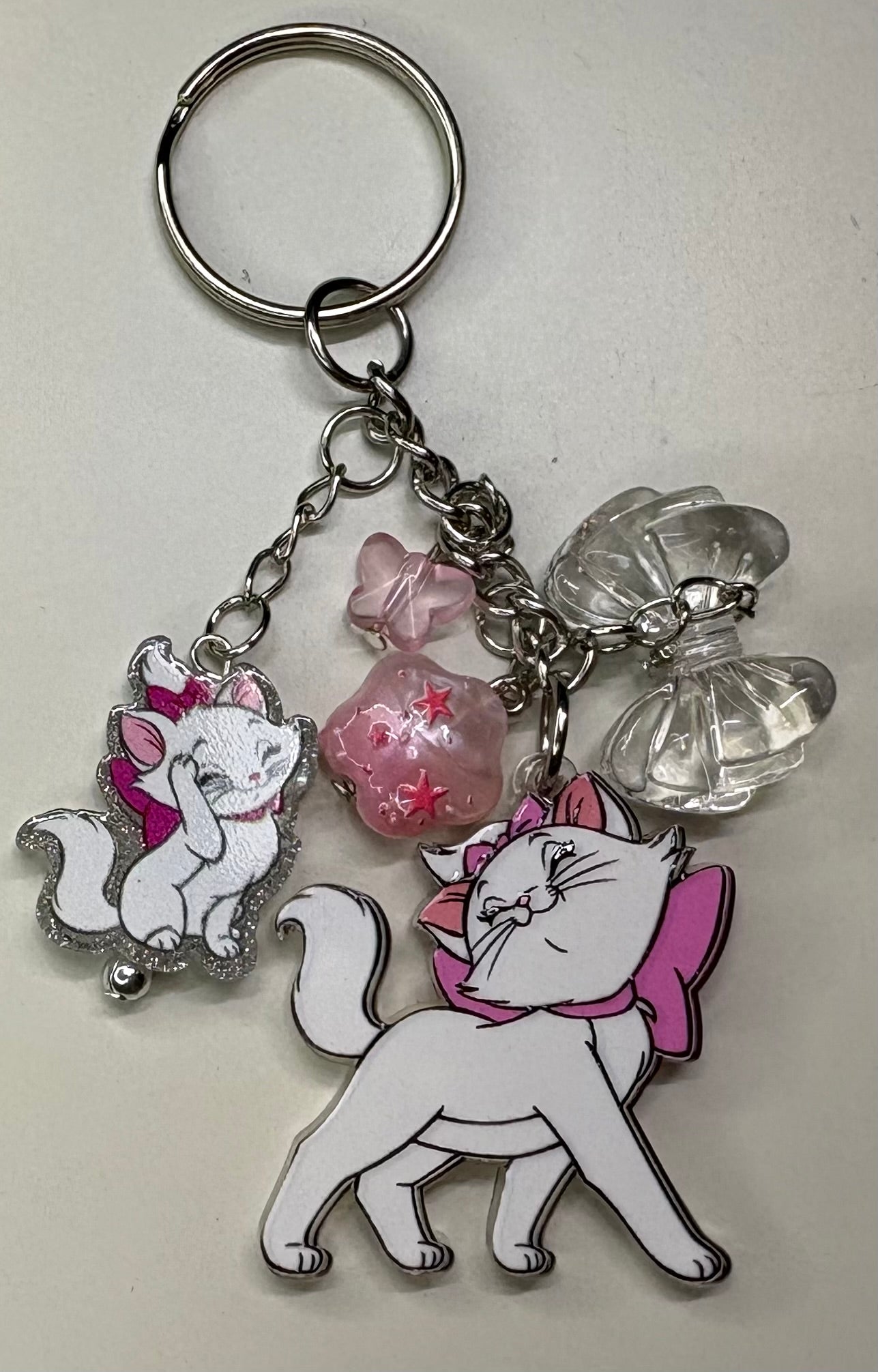 Because I'm a Lady! Marie Junk Keychain 🐾