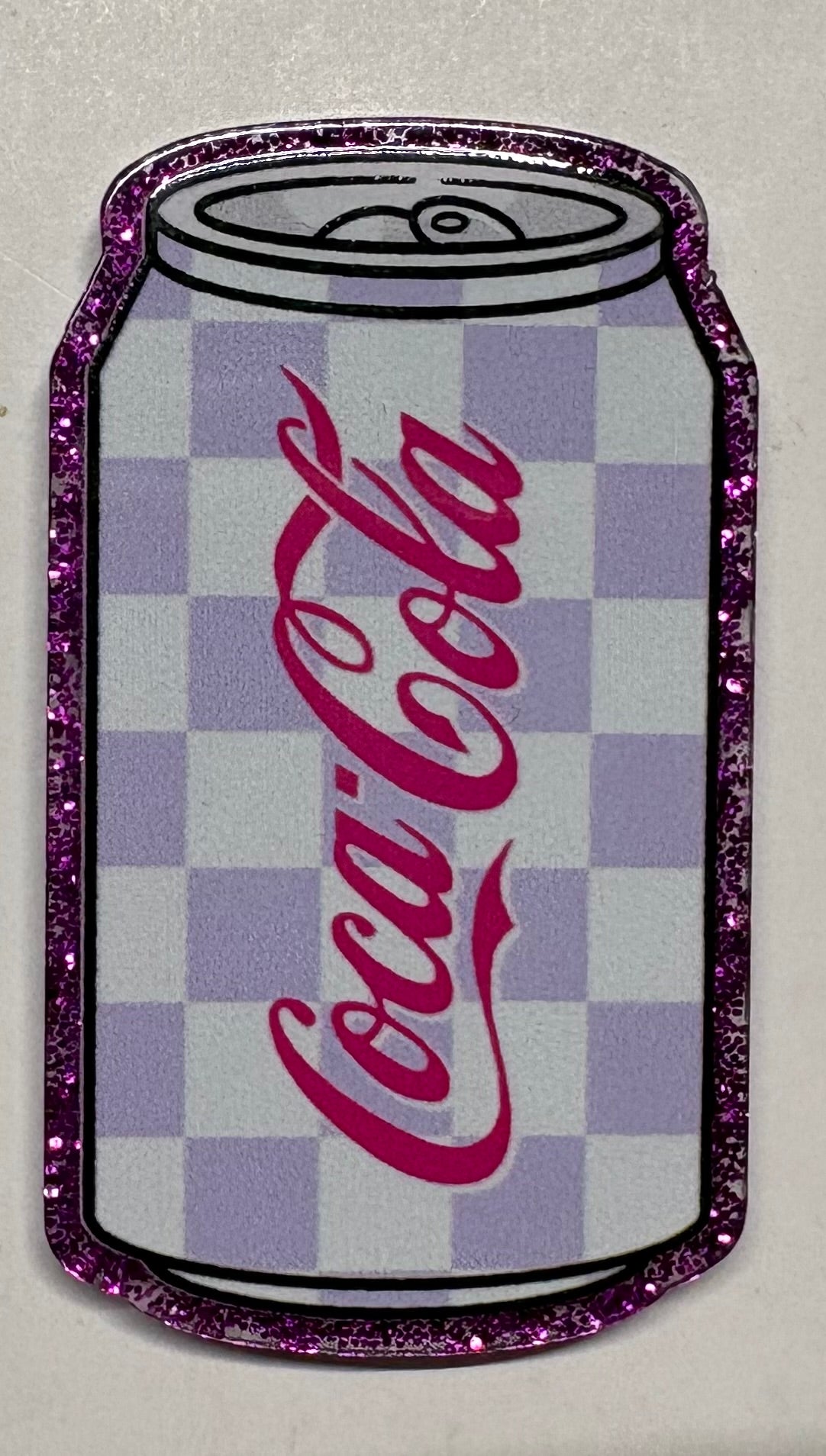 Checkered Coca Cola Magnet