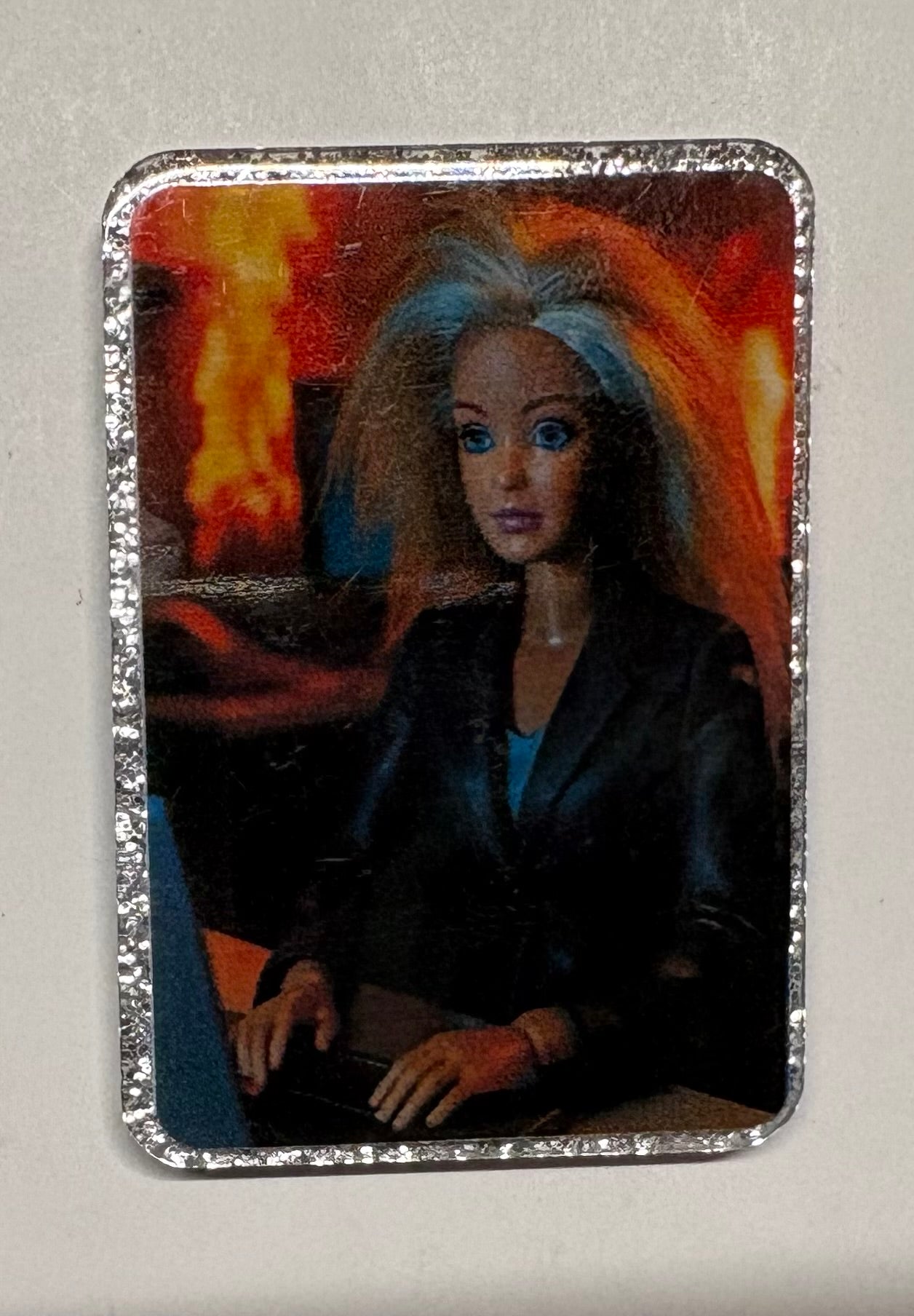 Fire Barbie Magnet