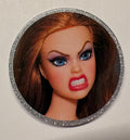 Angry Barbie Magnet