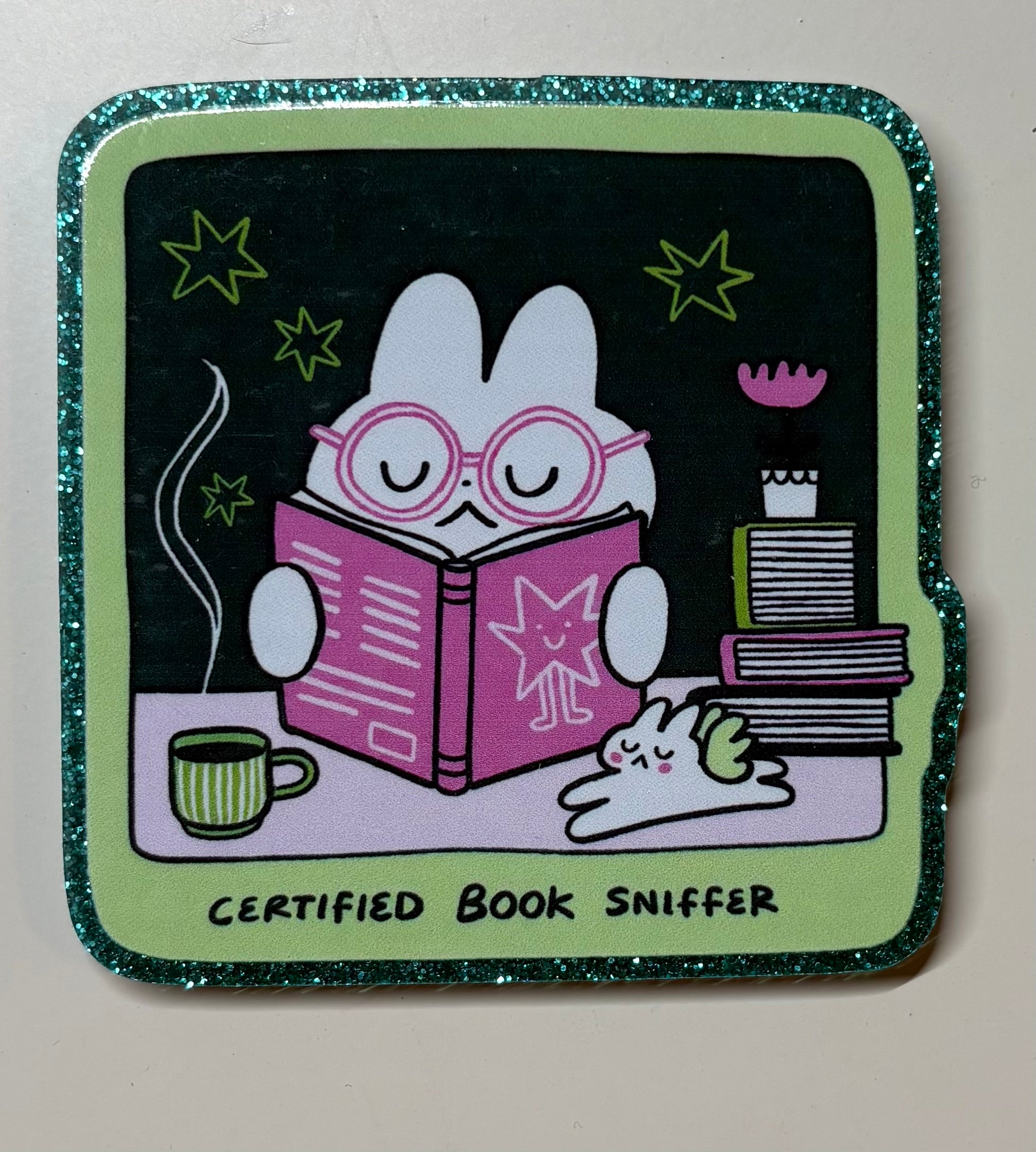 Certified Book Sniffer Medium Magnet