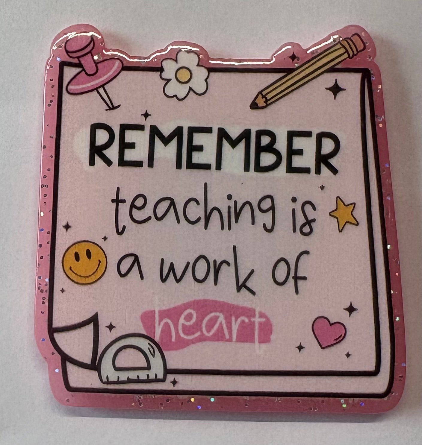 Teaching Heart Magnet