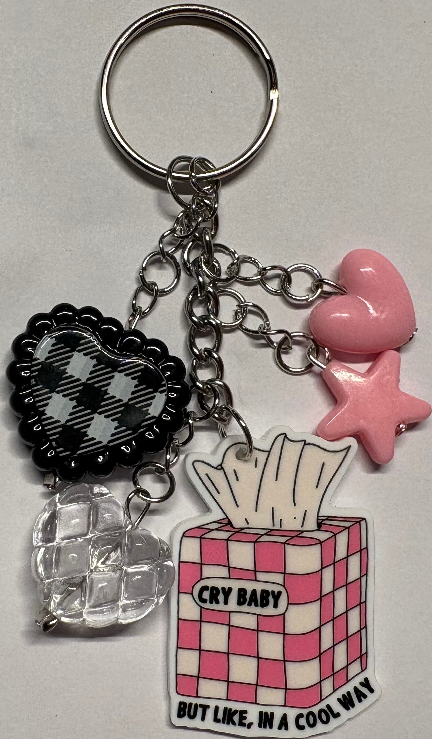Cry Baby Junk Keychain
