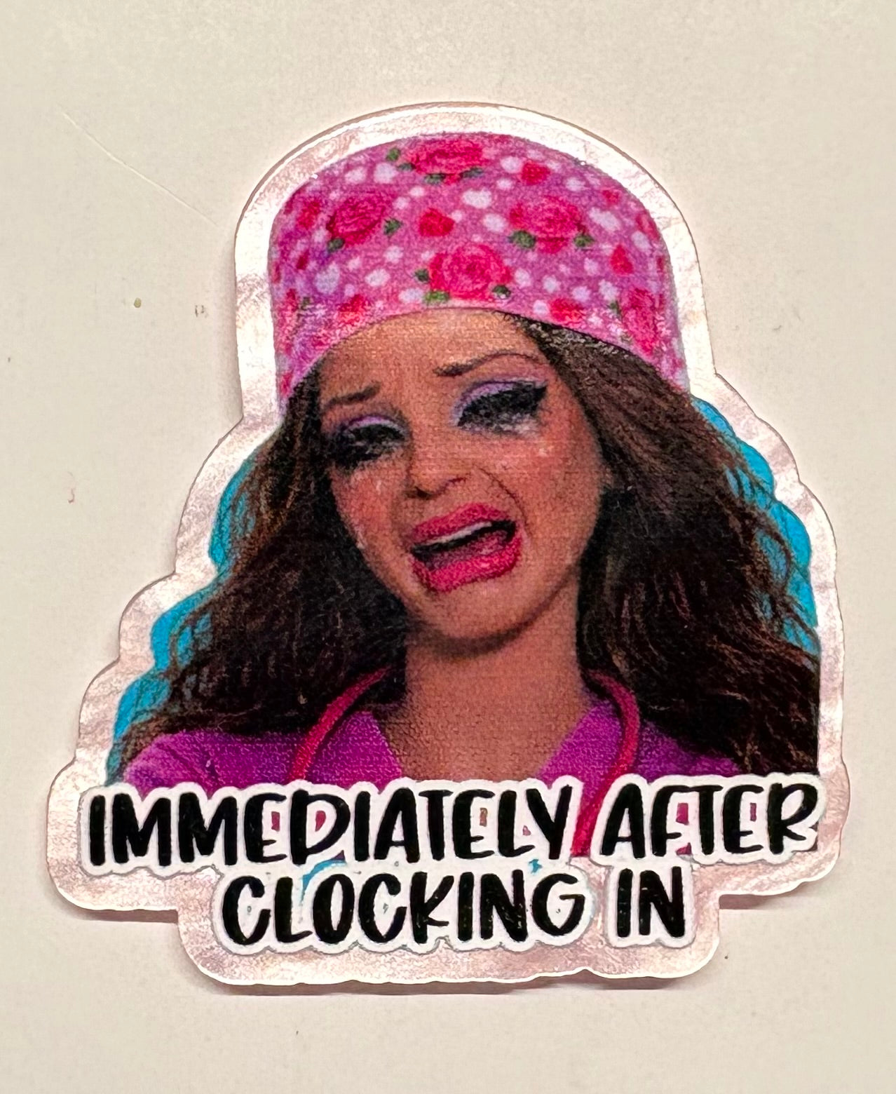 Crying Barbie Magnet