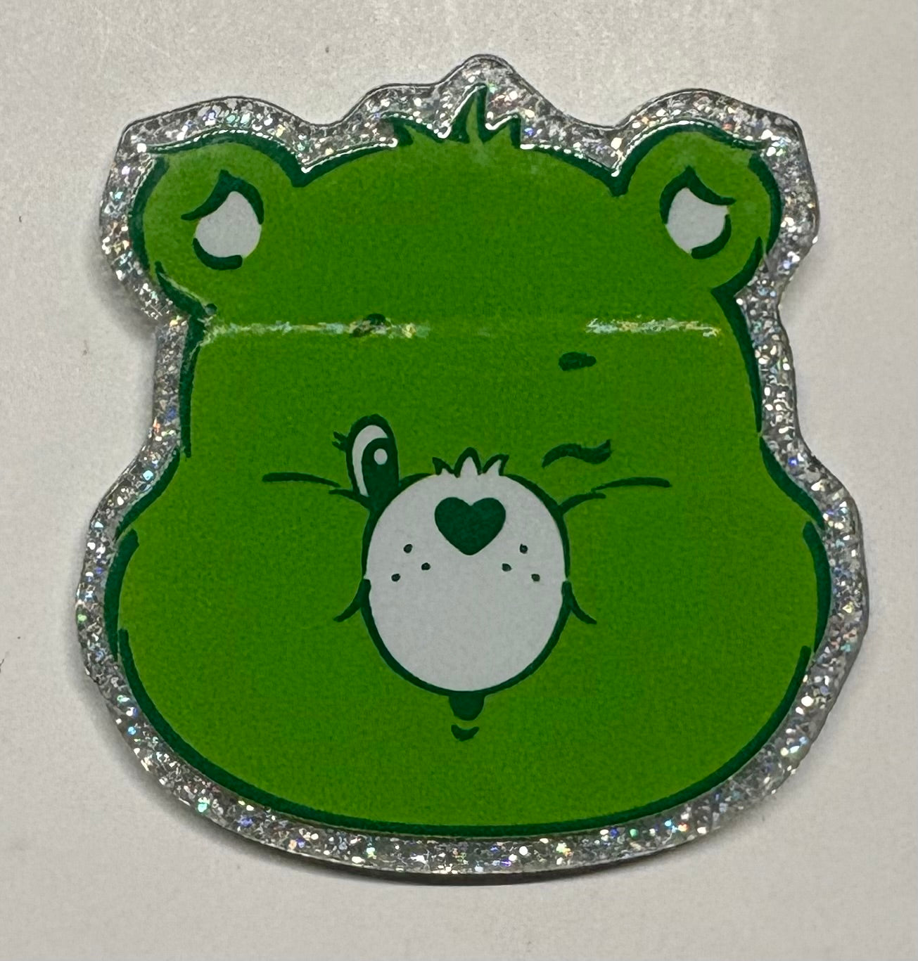 Green Carebear Magnet