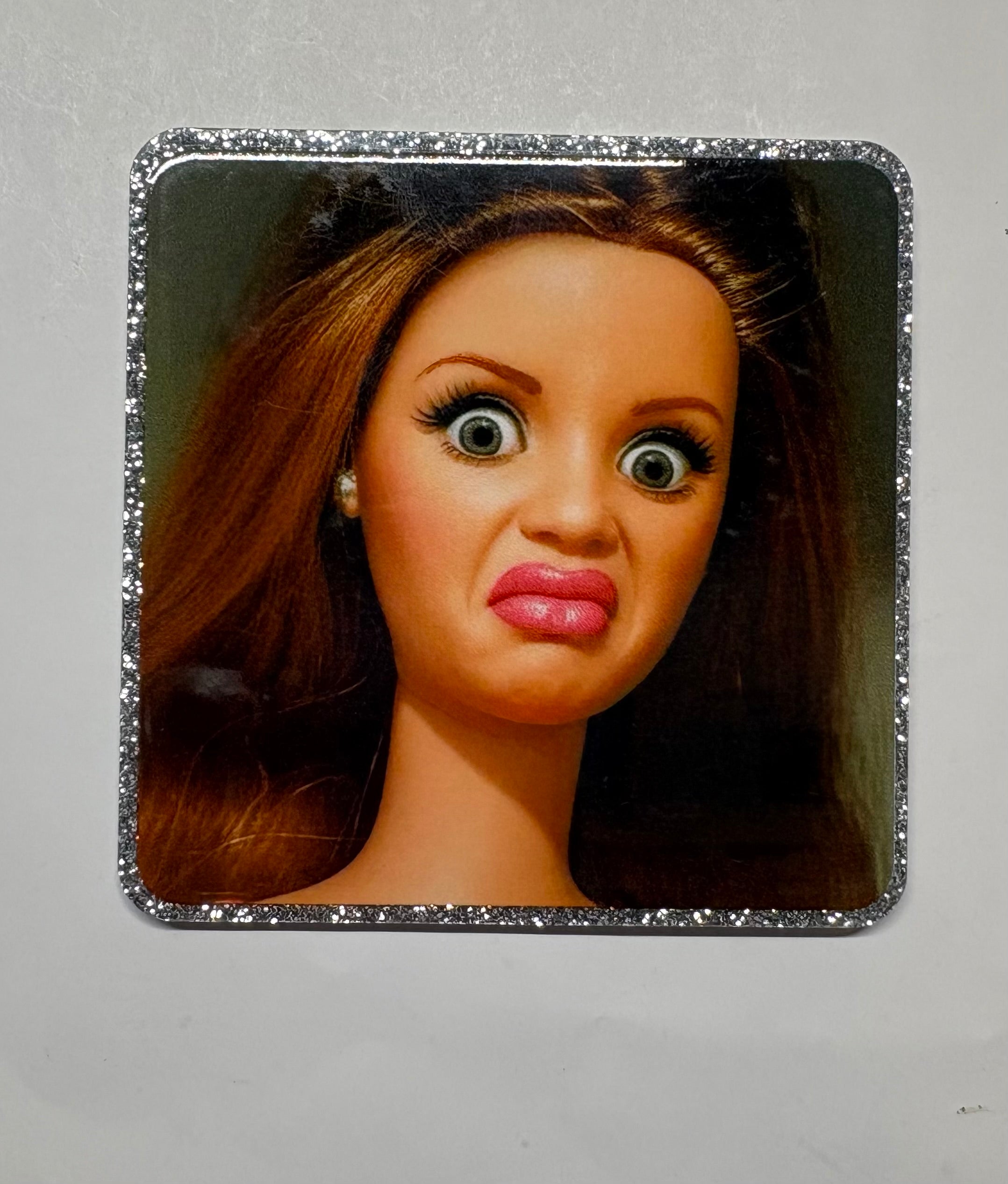 Stank Face Barbie Medium Magnet