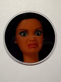 Disgusted Barbie Magnet