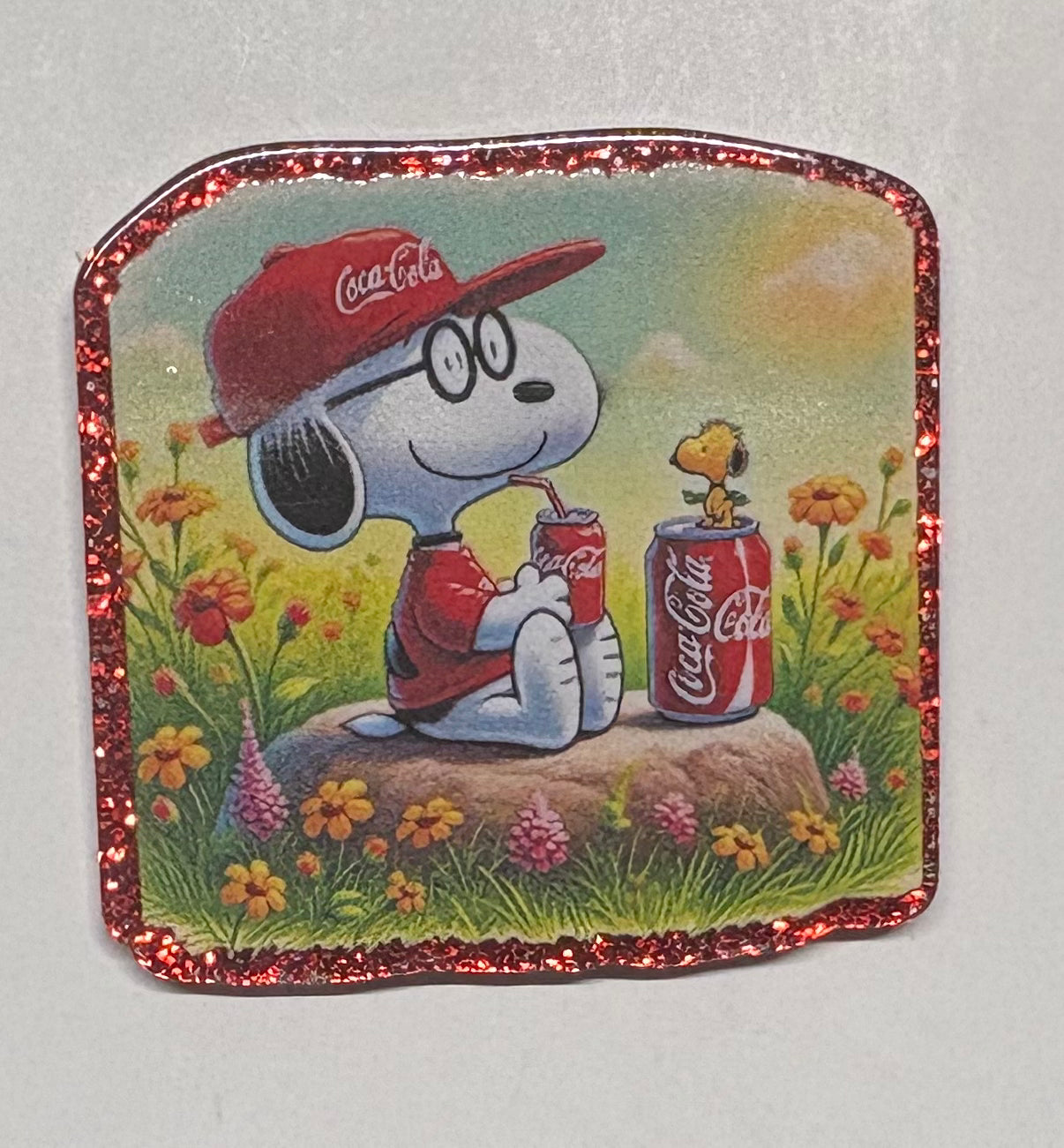 Coca Cola Snoopy Magnet