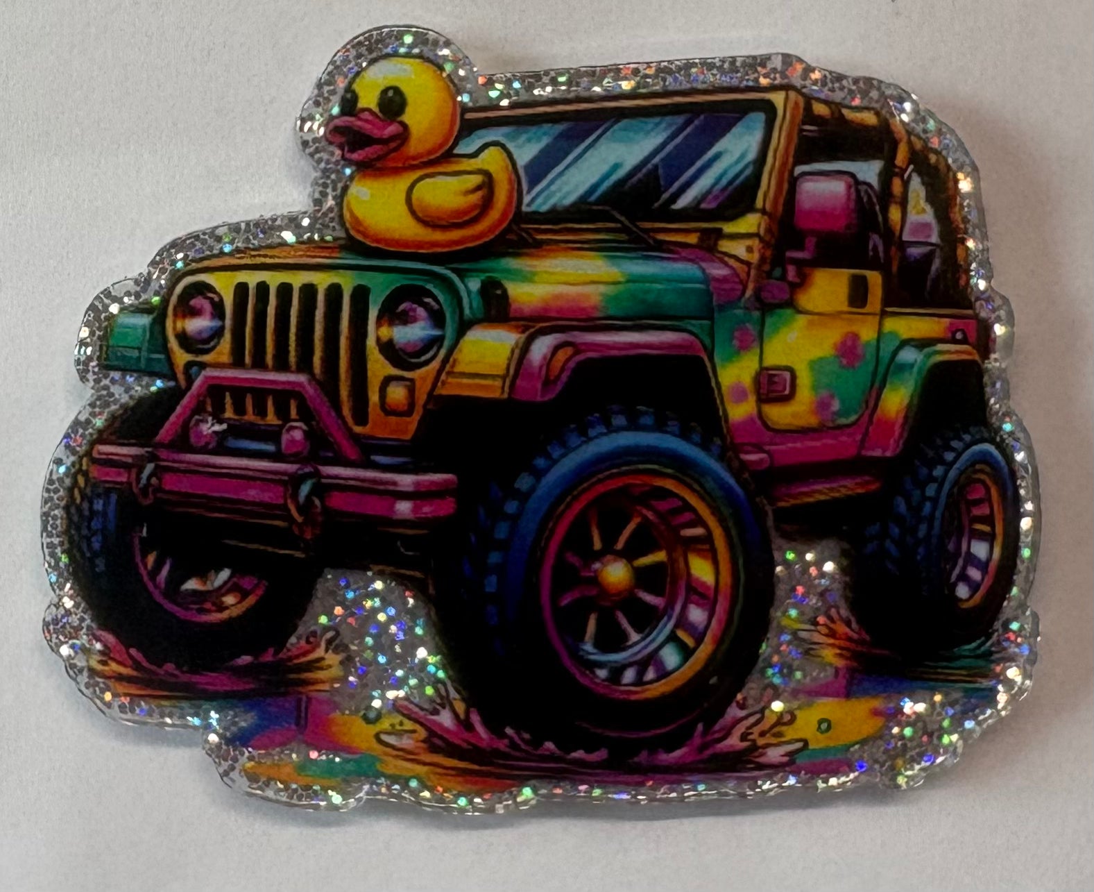 Duck Jeep Magnet