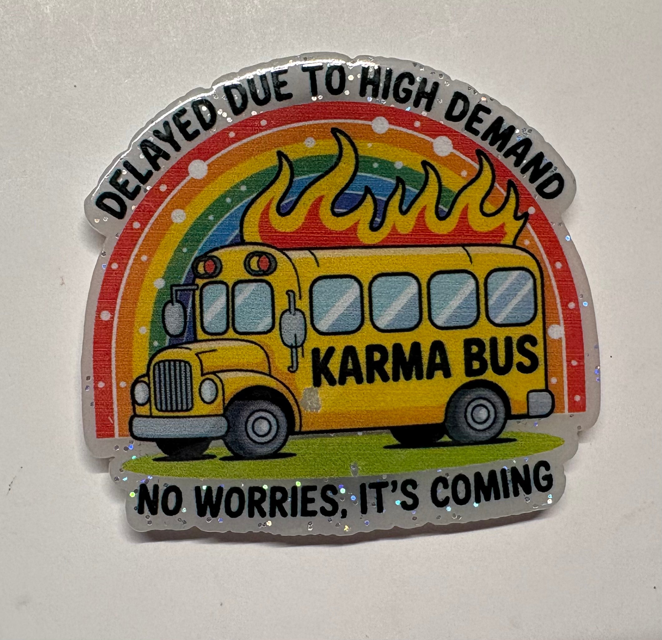 Karma Bus Magnet