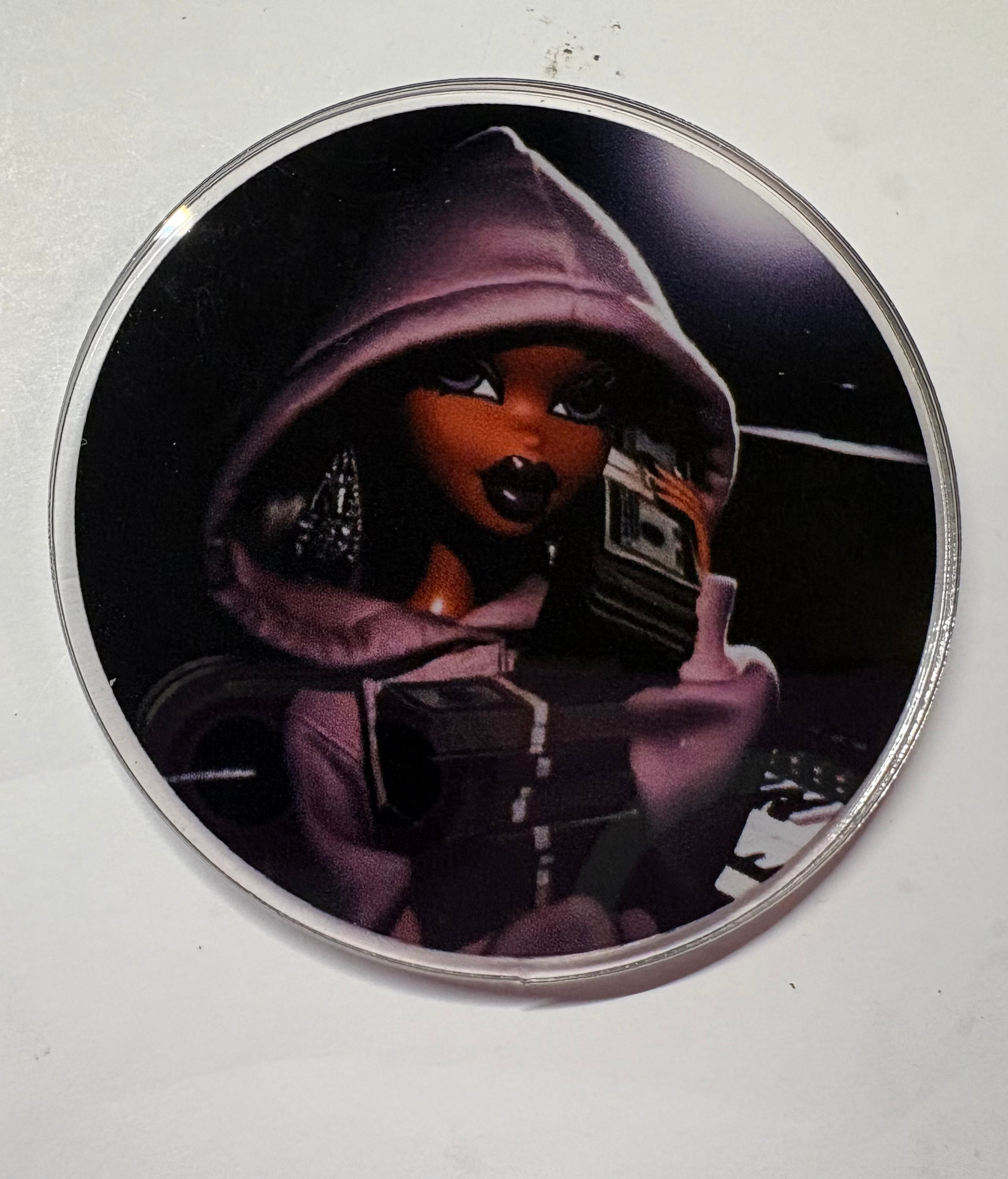 Money Barbie Magnet