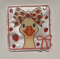 Strawberry Goose Magnet