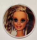 Stressed Barbie Magnet