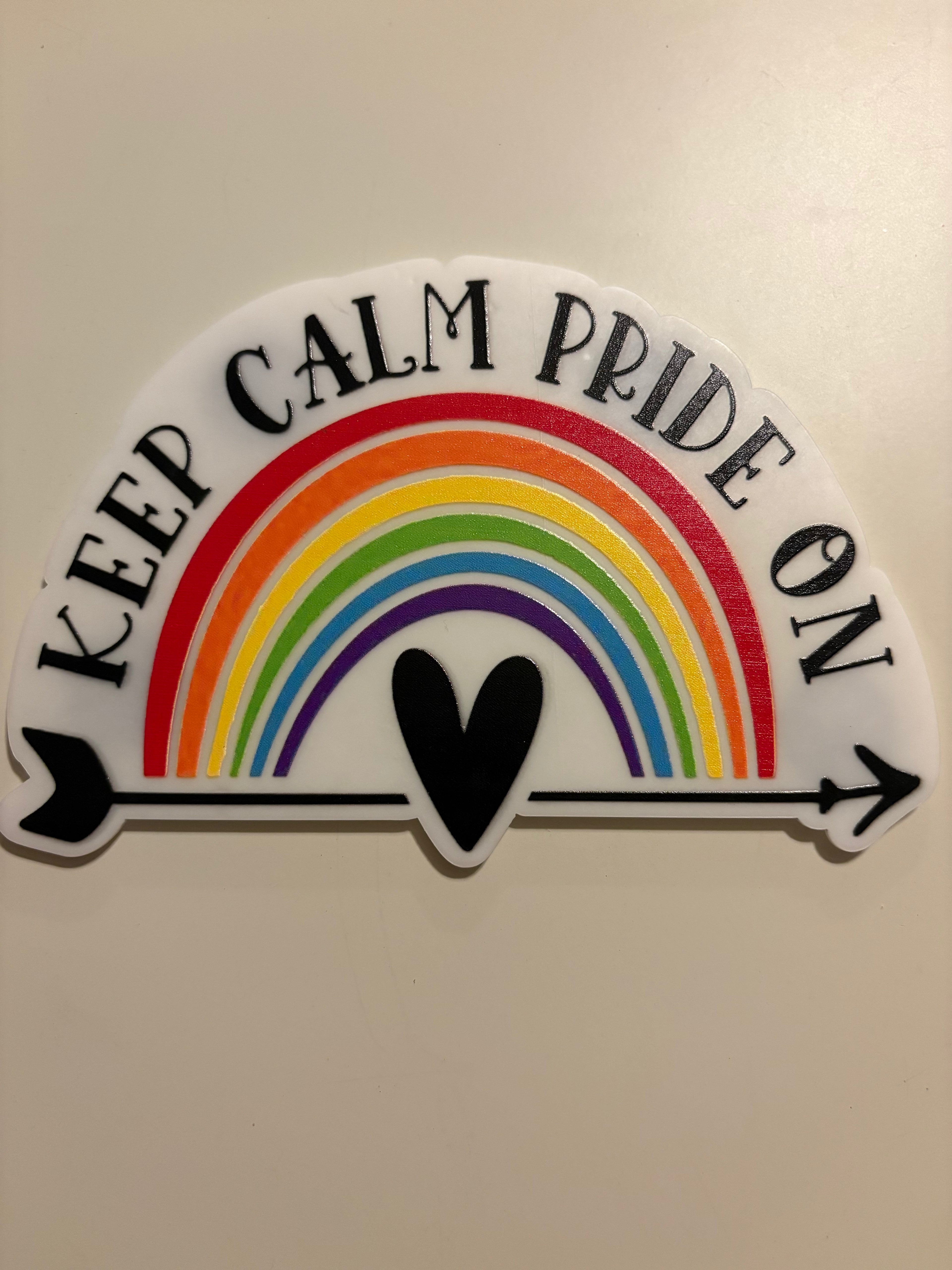 Keep Calm Jumbo Magnet