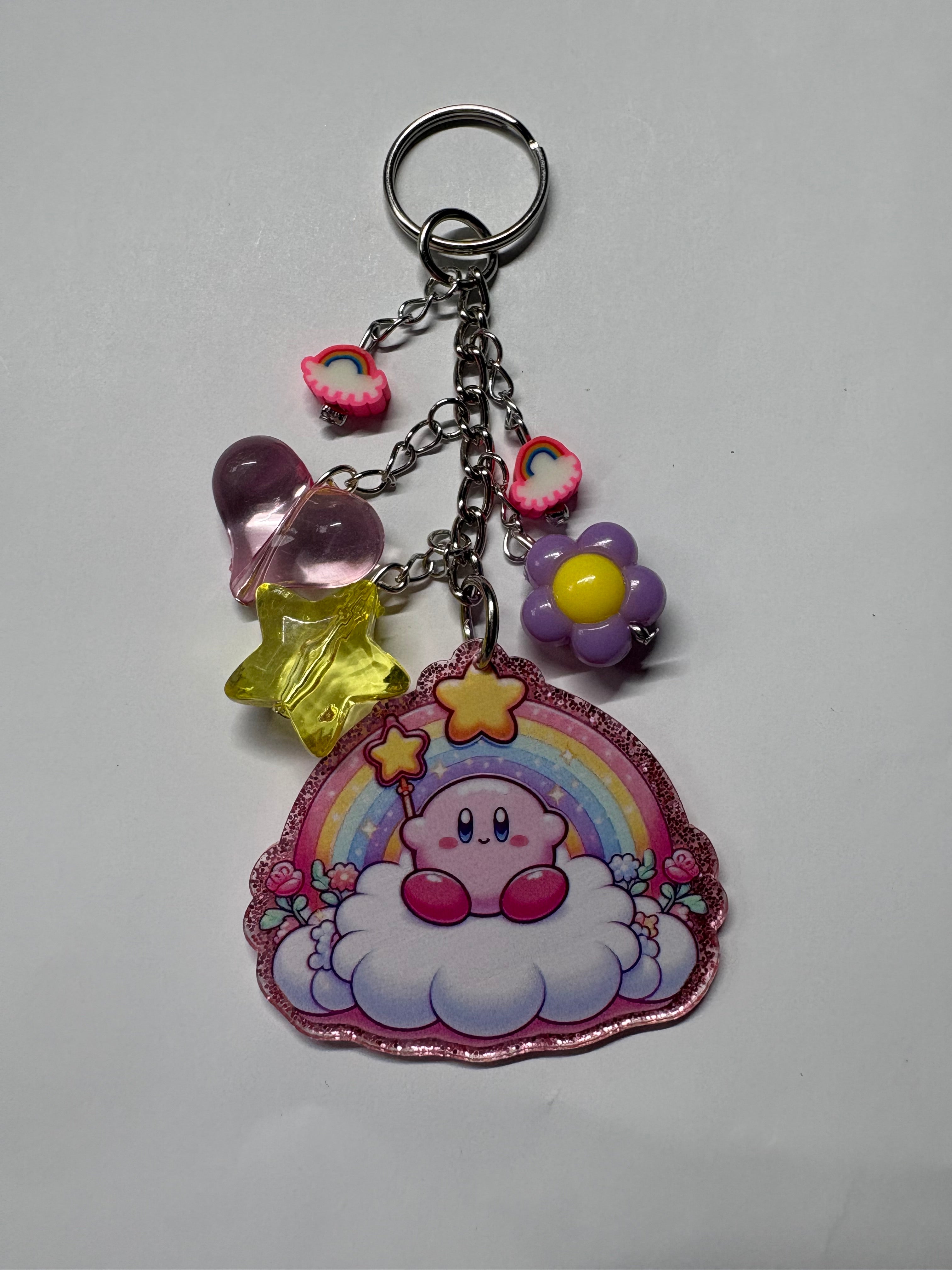 Rainbow Junk Keychain