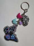 Butterfly Junk Keychain
