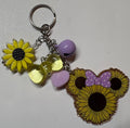 Sunflower Junk Keychain